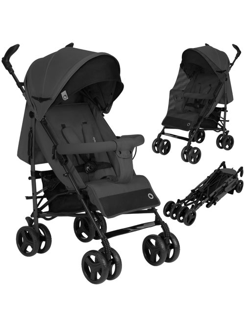 Passeggino compatto LIONELO Irma - 6-36 mesi - Zanzariera inclusa - Leggero - Ammortizzatori anterio - Kiabi