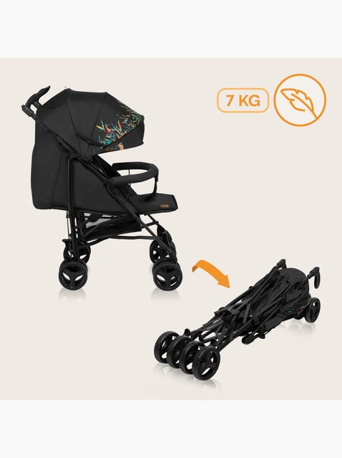 Passeggino compatto LIONELO Irma - 6-36 mesi - Zanzariera inclusa - Leggero - Ammortizzatori anterio - Kiabi
