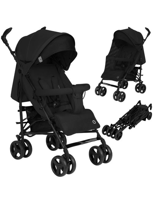 Passeggino compatto LIONELO Irma - 6-36 mesi - Zanzariera inclusa - Leggero - Ammortizzatori anterio - Kiabi