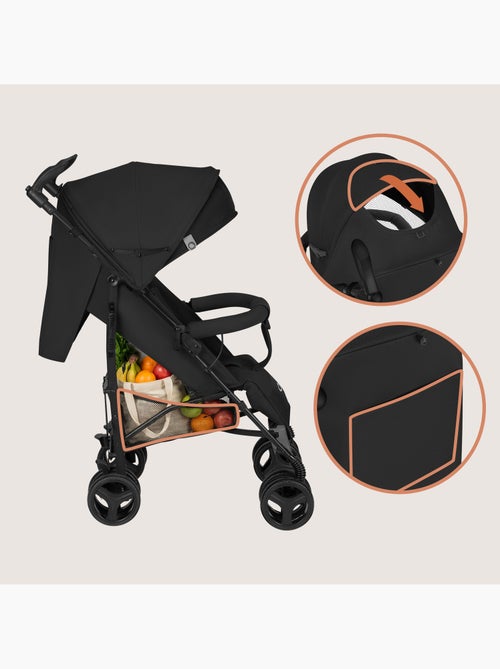 Passeggino compatto LIONELO Irma - 6-36 mesi - Zanzariera inclusa - Leggero - Ammortizzatori anterio - Kiabi