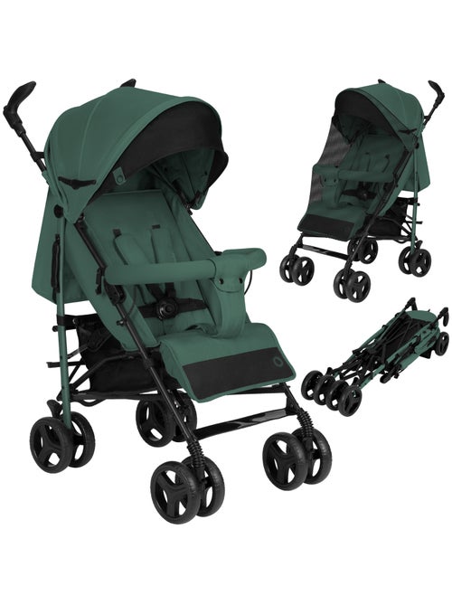 Passeggino compatto LIONELO Irma - 6-36 mesi - Zanzariera inclusa - Leggero - Ammortizzatori anterio - Kiabi