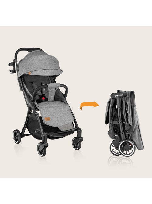 Passeggino compatto LIONELO Julie One - Fino a 22 kg - Leggero e pieghevole - Accessori - Kiabi