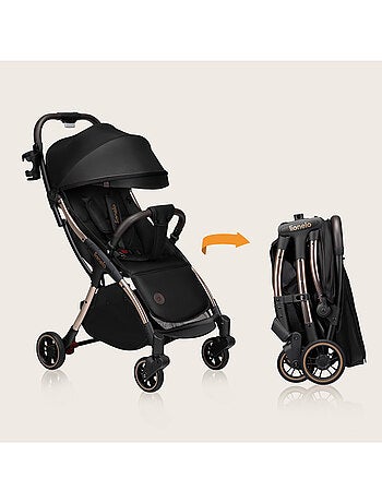Passeggino compatto LIONELO Julie One - Fino a 22 kg - Leggero e pieghevole - Accessori