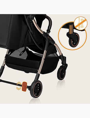 Passeggino compatto LIONELO Julie One - Fino a 22 kg - Leggero e pieghevole - Accessori