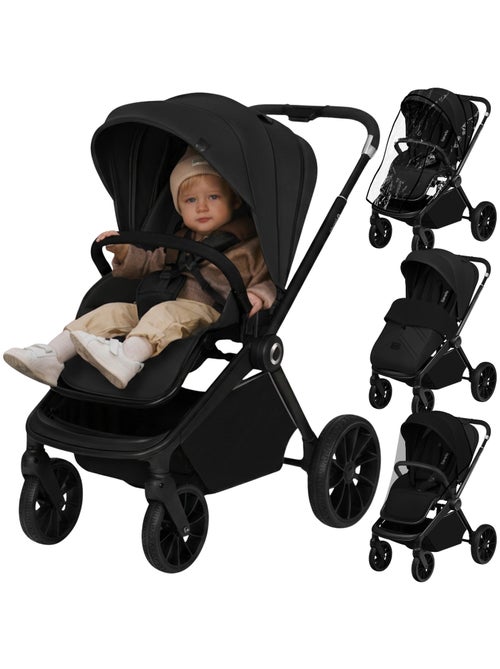 Passeggino compatto LIONELO Mika Plus - Fino a 22 kg - Leggero e pieghevole - Accessori - Kiabi