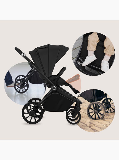 Passeggino compatto LIONELO Mika Plus - Fino a 22 kg - Leggero e pieghevole - Accessori - Kiabi