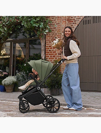 Passeggino compatto LIONELO Mika Plus - Fino a 22 kg - Leggero e pieghevole - Accessori