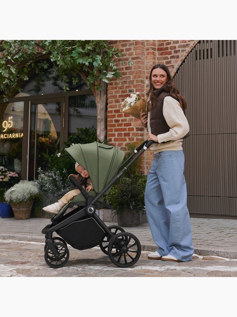 Passeggino compatto LIONELO Mika Plus - Fino a 22 kg - Leggero e pieghevole - Accessori Verde - Kiabi