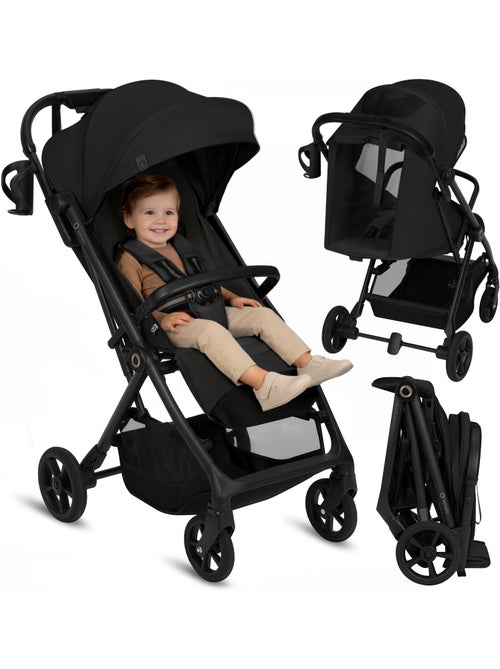 Passeggino compatto LIONELO Tansi - Ammortizzatori - Leggero - Chiusura con una sola mano - Kiabi