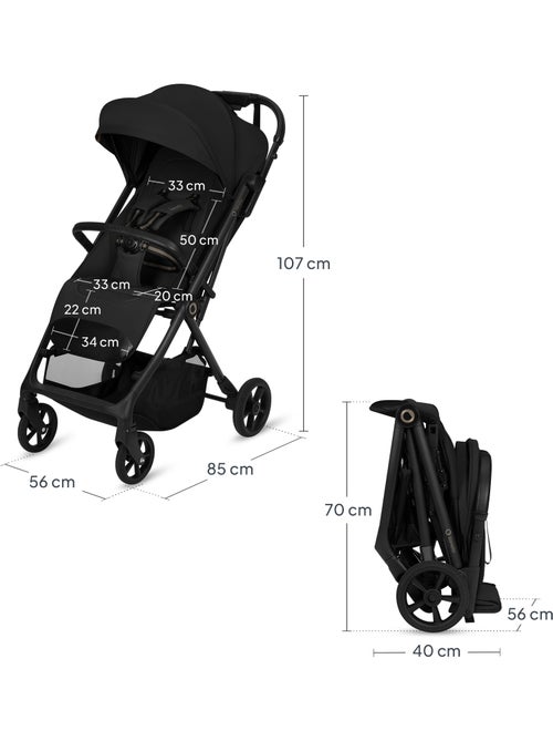 Passeggino compatto LIONELO Tansi - Ammortizzatori - Leggero - Chiusura con una sola mano - Kiabi