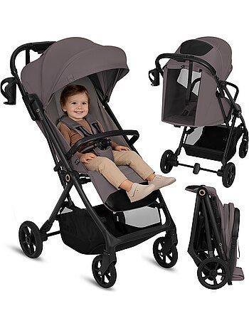 Passeggino compatto LIONELO Tansi - Ammortizzatori - Leggero - Chiusura con una sola mano