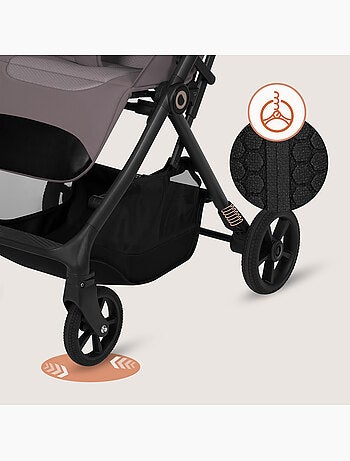 Passeggino compatto LIONELO Tansi - Ammortizzatori - Leggero - Chiusura con una sola mano