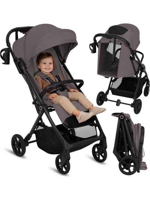 Passeggino compatto LIONELO Tansi - Ammortizzatori - Leggero - Chiusura con una sola mano - Kiabi