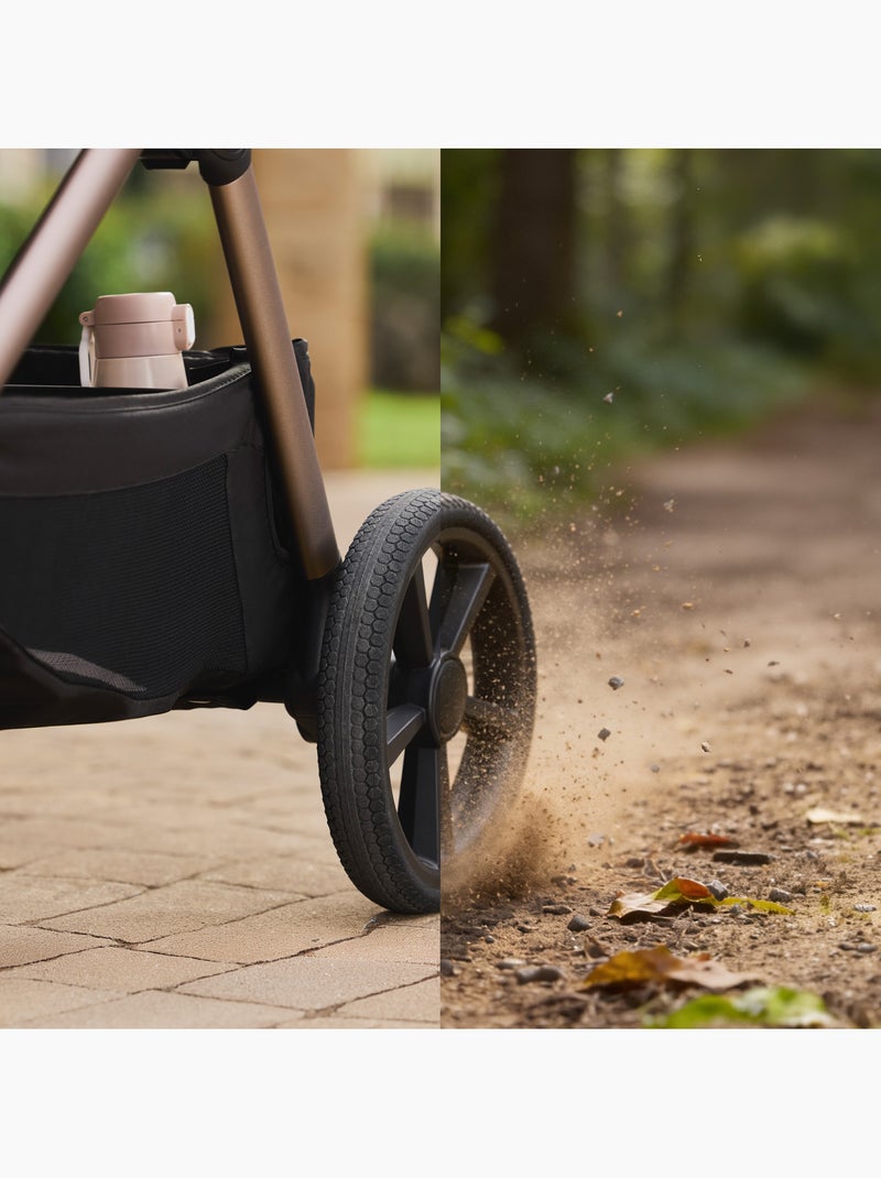 Passeggino Duo LIONELO Carmine - Fino a 22 kg - Set composto da passeggino, navicella e accessori Beige - Kiabi