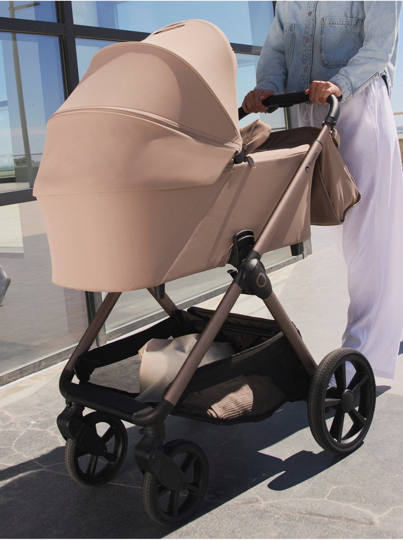 Passeggino Duo LIONELO Carmine - Fino a 22 kg - Set composto da passeggino, navicella e accessori Grigio - Kiabi