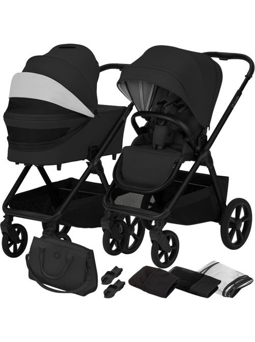 Passeggino Duo LIONELO Carmine - Fino a 22 kg - Set composto da passeggino, navicella e accessori - Kiabi Passeggino Duo LIONELO Carmine - Fino a 22 kg - Set composto da passeggino, navicella e accessori - Kiabi