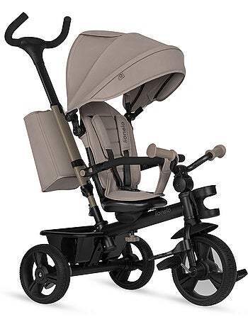 Passeggino e triciclo lionelo haari - fino a 25 kg - seduta reversibile - cestino e borsa inclusi