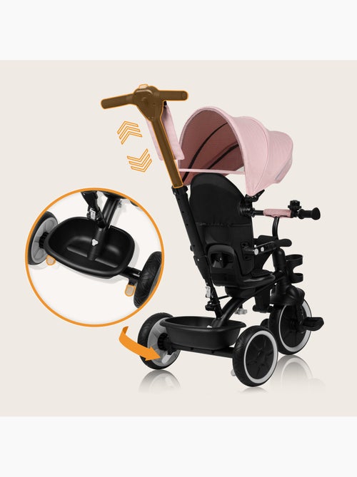 Passeggino e triciclo lionelo haari - fino a 25 kg - seduta reversibile - cestino e borsa inclusi - Kiabi Passeggino e triciclo lionelo haari - fino a 25 kg - seduta reversibile - cestino e borsa inclusi - Kiabi