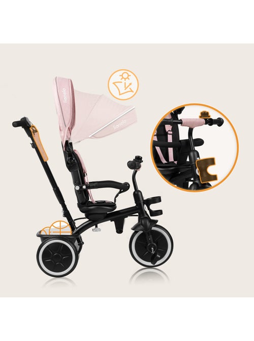 Passeggino e triciclo lionelo haari - fino a 25 kg - seduta reversibile - cestino e borsa inclusi - Kiabi Passeggino e triciclo lionelo haari - fino a 25 kg - seduta reversibile - cestino e borsa inclusi - Kiabi