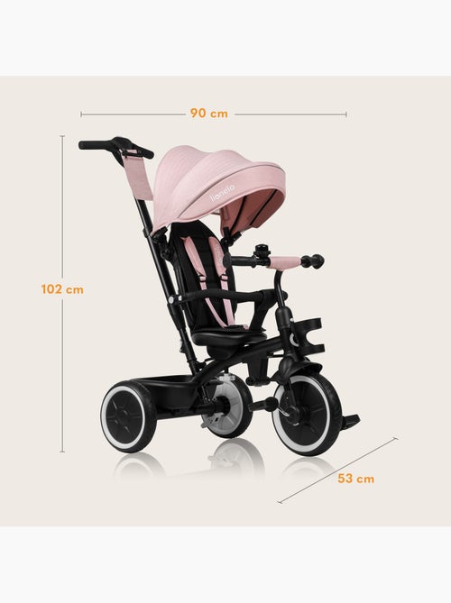 Passeggino e triciclo lionelo haari - fino a 25 kg - seduta reversibile - cestino e borsa inclusi - Kiabi Passeggino e triciclo lionelo haari - fino a 25 kg - seduta reversibile - cestino e borsa inclusi - Kiabi