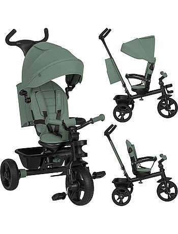 Passeggino e triciclo lionelo haari - fino a 25 kg - seduta reversibile - cestino e borsa inclusi