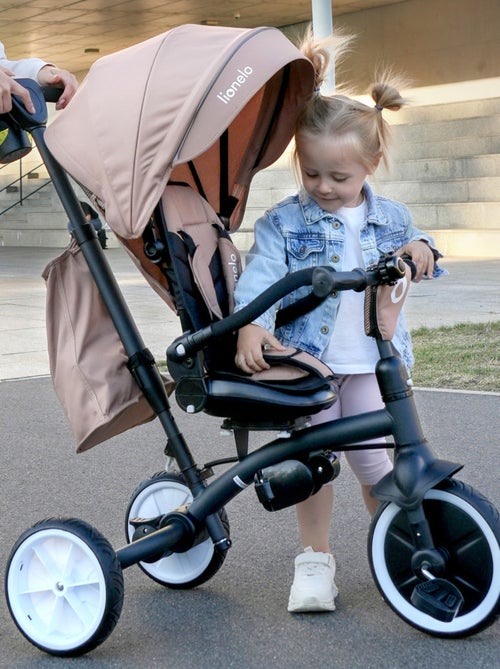 Passeggino e triciclo LIONELO Tris Plus - Fino a 25 kg - Seduta reversibile - Accessori inclusi - Kiabi