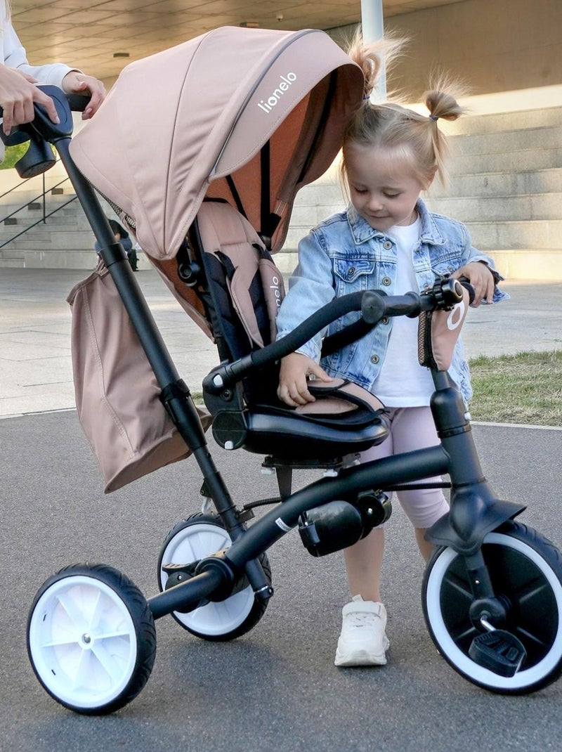 Passeggino e triciclo LIONELO Tris Plus - Fino a 25 kg - Seduta reversibile - Accessori inclusi Grigio - Kiabi