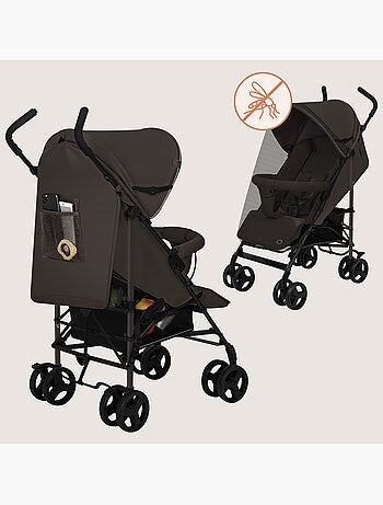 Passeggino Leggero Compatto LIONELO Elia - Pieghevole - Zanzariera - 6-36 Mesi