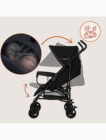 Passeggino Leggero Compatto LIONELO Elia - Pieghevole - Zanzariera - 6-36 Mesi