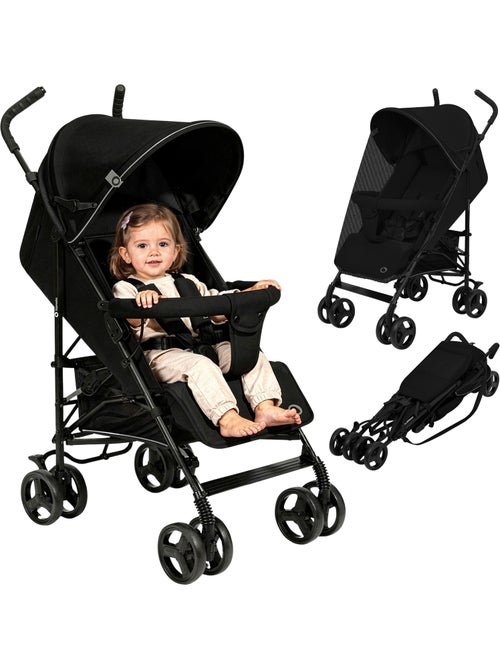 Passeggino Leggero Compatto LIONELO Elia - Pieghevole - Zanzariera - 6-36 Mesi - Kiabi Passeggino Leggero Compatto LIONELO Elia - Pieghevole - Zanzariera - 6-36 Mesi - Kiabi