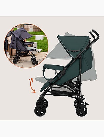 Passeggino Leggero Compatto LIONELO Elia - Pieghevole - Zanzariera - 6-36 Mesi