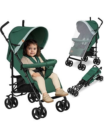 Passeggino Leggero Compatto LIONELO Elia - Pieghevole - Zanzariera - 6-36 Mesi