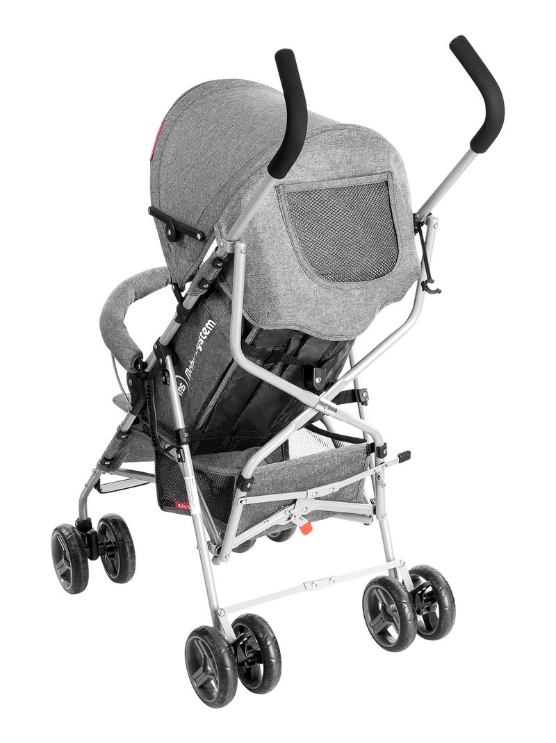 Passeggino leggero pieghevole ruote girevoli HyperMotion N/D - Kiabi