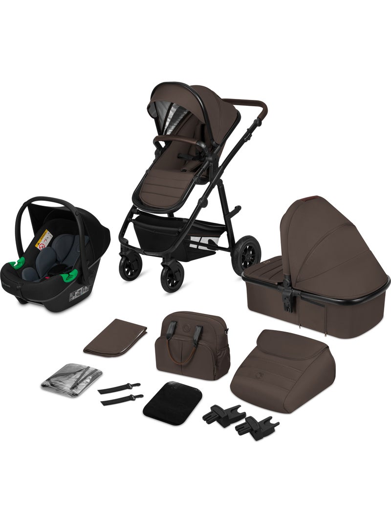 Passeggino LIONELO Amber 3 in 1 - 0-22 kg - Passeggino, navicella, seggiolino auto, borsa e accessor N/D - Kiabi