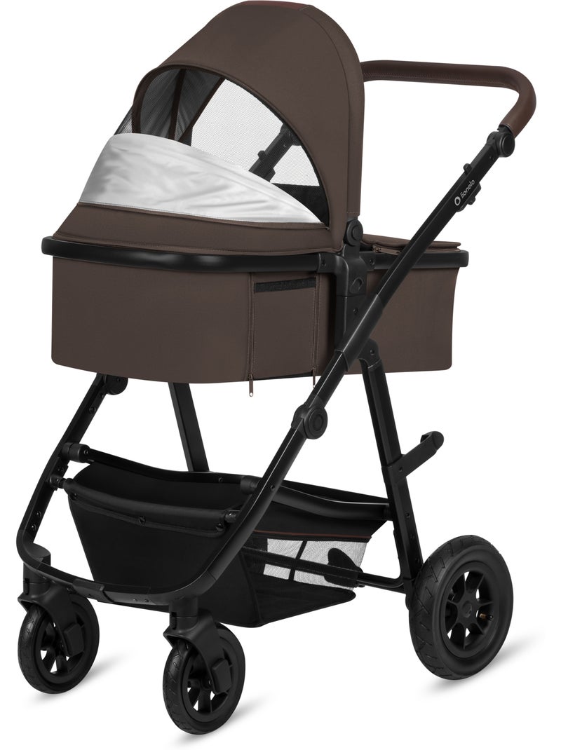 Passeggino LIONELO Amber 3 in 1 - 0-22 kg - Passeggino, navicella, seggiolino auto, borsa e accessor N/D - Kiabi