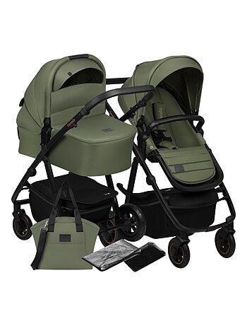 Passeggino LIONELO Amber Plus 2 in 1 - Passeggino, navicella, borsa e accessori