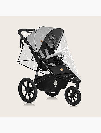 Passeggino LIONELO Azura All-Terrain - Sportivo - Fino a 22 kg - Doppio freno - Pompa inclusa