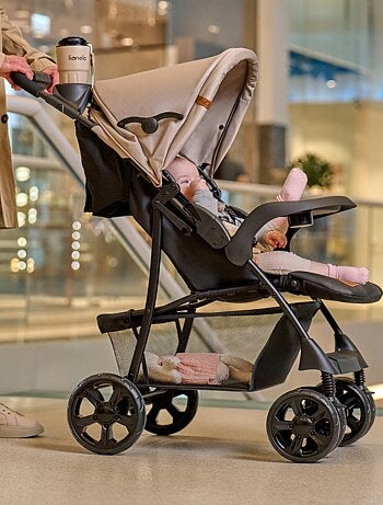 Passeggino LIONELO Emma All-Terrain - 6-36 mesi - Borsa inclusa - Chiusura rapida