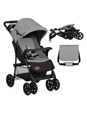 Passeggino LIONELO Emma All-Terrain - 6-36 mesi - Borsa inclusa - Chiusura rapida