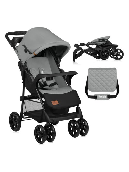 Passeggino LIONELO Emma All-Terrain - 6-36 mesi - Borsa inclusa - Chiusura rapida - Kiabi