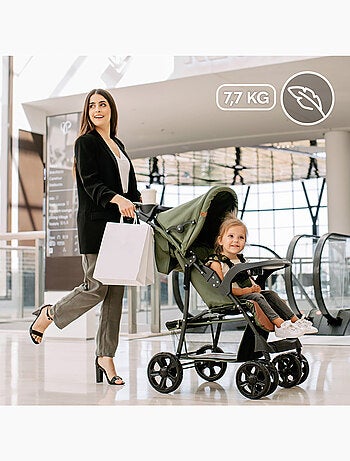 Passeggino LIONELO Emma All-Terrain - 6-36 mesi - Borsa inclusa - Chiusura rapida