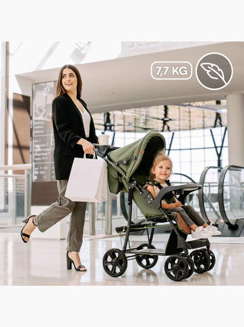 Passeggino LIONELO Emma All-Terrain - 6-36 mesi - Borsa inclusa - Chiusura rapida - Kiabi
