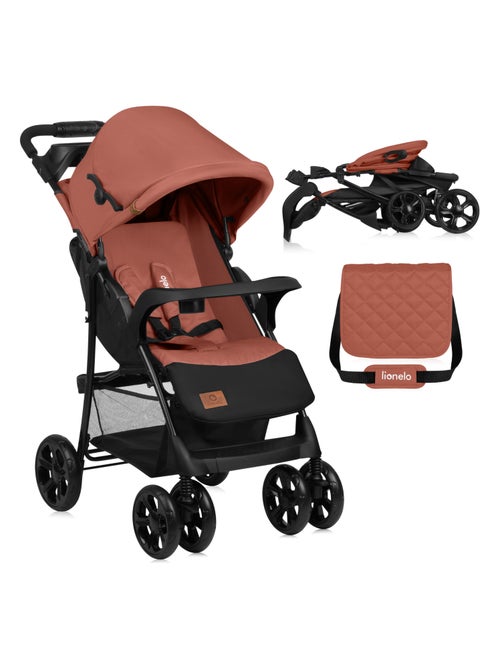 Passeggino LIONELO Emma All-Terrain - 6-36 mesi - Borsa inclusa - Chiusura rapida - Kiabi