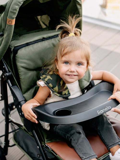 Passeggino LIONELO Emma All-Terrain - 6-36 mesi - Borsa inclusa - Chiusura rapida - Kiabi