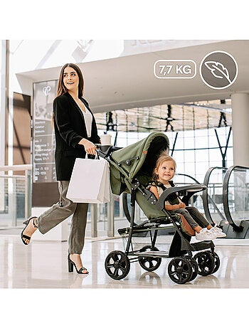Passeggino LIONELO Emma All-Terrain - 6-36 mesi - Borsa inclusa - Chiusura rapida