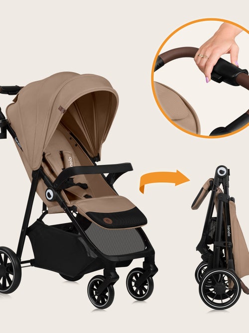 Passeggino LIONELO Emma One All-Terrain - Chiusura rapida - Ruote grandi - 6-48 mesi - Kiabi