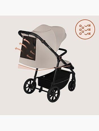 Passeggino LIONELO Iva All-Terrain - Materiale Premium - Fino a 22 kg - Ampio Spazio