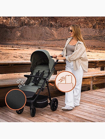 Passeggino LIONELO Iva All-Terrain - Materiale Premium - Fino a 22 kg - Ampio Spazio