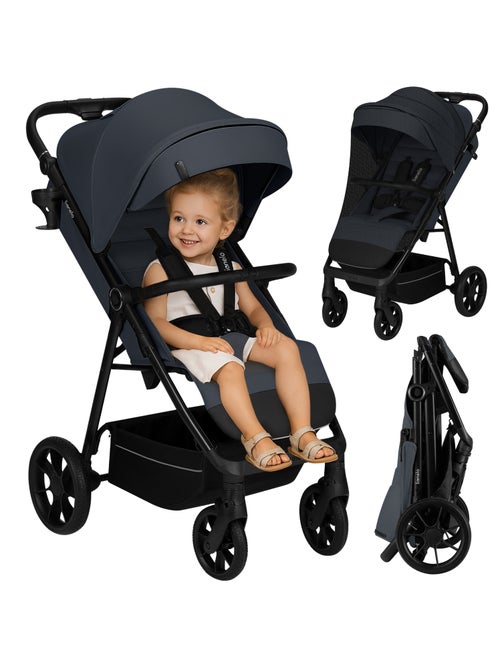 Passeggino LIONELO Iva All-Terrain - Materiale Premium - Fino a 22 kg - Ampio Spazio - Kiabi