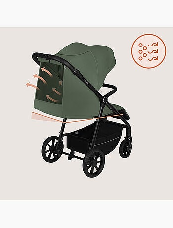 Passeggino LIONELO Iva All-Terrain - Materiale Premium - Fino a 22 kg - Ampio Spazio